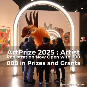 Artistic representation for ArtPrize 2025 : Artist Registration Now Open with 600 000 in Prizes and Grants