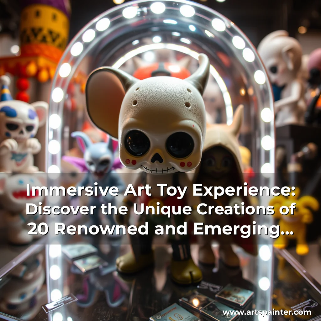 Immersive Art Toy Experience: Discover the Unique Creations of 20 Renowned and Emerging Artists