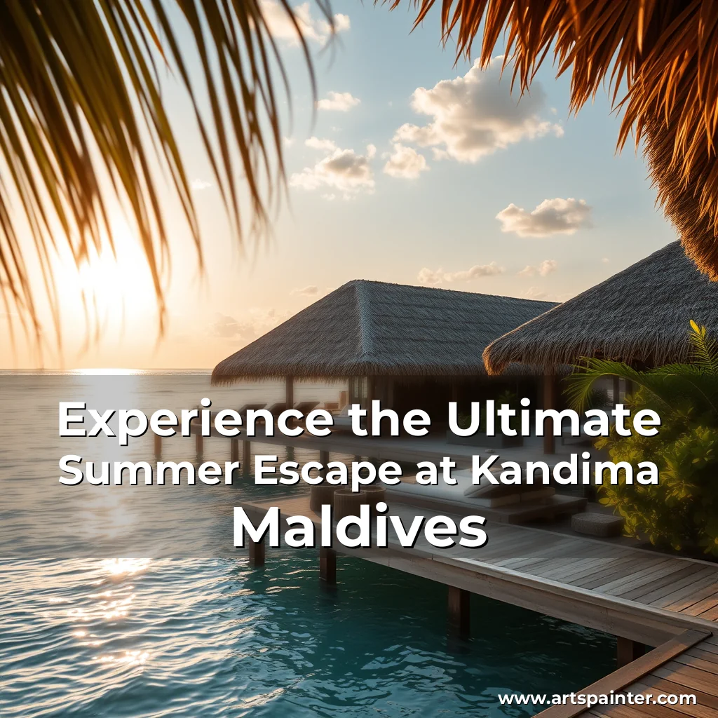 Experience the Ultimate Summer Escape at Kandima Maldives