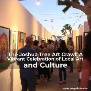 Artistic representation for The Joshua Tree Art Crawl: A Vibrant Celebration of Local Art and Culture