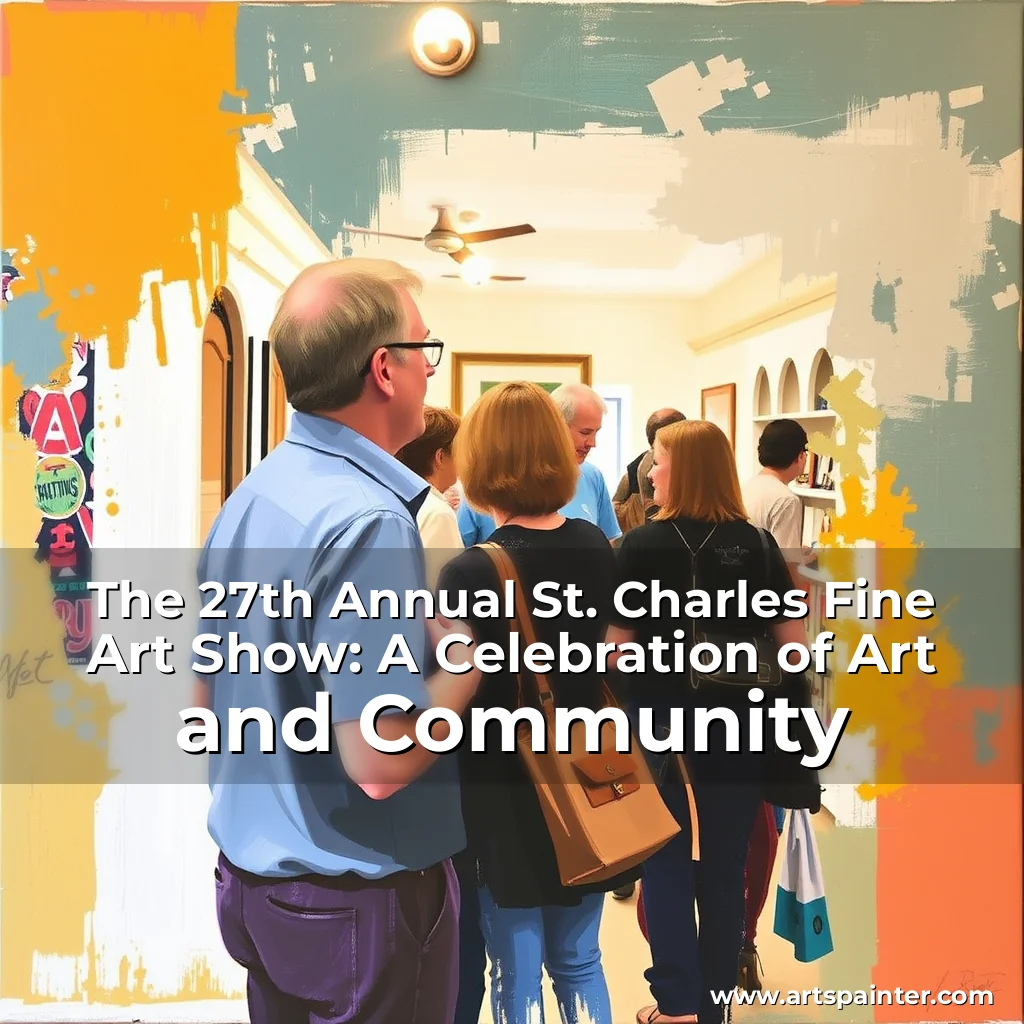 Read more about the article The 27th Annual St. Charles Fine Art Show: A Celebration of Art and Community