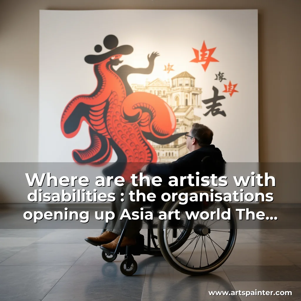 Read more about the article Where are the artists with disabilities : the organisations opening up Asia art world  The Art Newspaper