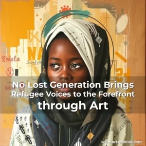 No Lost Generation Brings Refugee Voices to the Forefront through Art