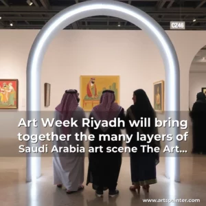 Artistic representation for Art Week Riyadh will bring together the many layers of Saudi Arabia art scene The Art Newspaper
