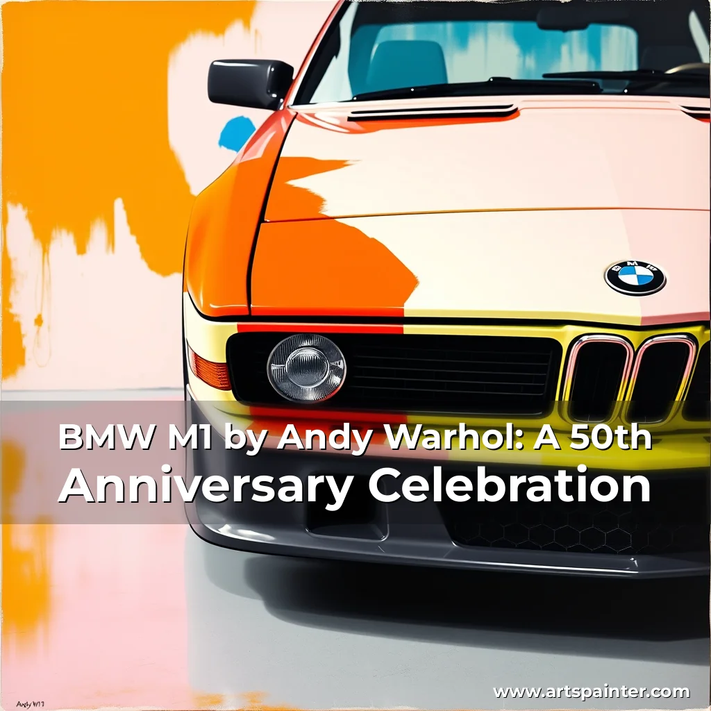 BMW M1 by Andy Warhol: A 50th Anniversary Celebration