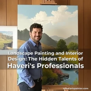 Artistic representation for Landscape Painting and Interior Design: The Hidden Talents of Haveri's Professionals