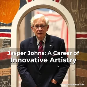 Jasper Johns: A Career of Innovative Artistry 2 Artistic representation for Jasper Johns: A Career of Innovative Artistry