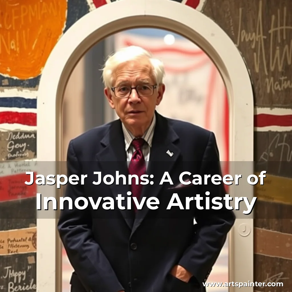 Read more about the article Jasper Johns: A Career of Innovative Artistry