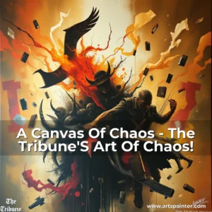 Artistic representation for A Canvas Of Chaos - The Tribune'S Art Of Chaos!