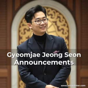 Gyeomjae Jeong Seon Announcements 4 Artistic representation for Gyeomjae Jeong Seon Announcements