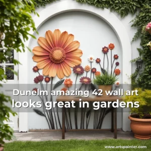 Dunelm amazing 42 wall art looks great in gardens