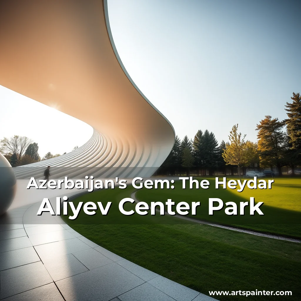 Read more about the article Azerbaijan’s Gem: The Heydar Aliyev Center Park