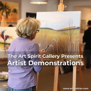 The Art Spirit Gallery Presents Artist Demonstrations