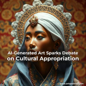 Artistic representation for AI-Generated Art Sparks Debate on Cultural Appropriation