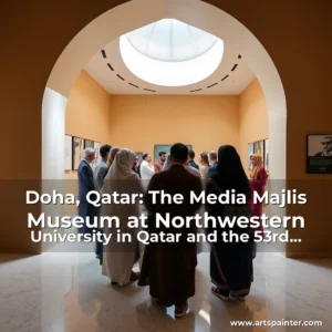 Doha, Qatar: The Media Majlis Museum at Northwestern University in Qatar and the 53rd International Association of Curators of Contemporary Art (IKT) Congress have joined forces to bring a fascinating discussion on contemporary art and curatorial practices to the Arabian Peninsula. 4 Artistic representation for Doha, Qatar: The Media Majlis Museum at Northwestern University in Qatar and the 53rd International Association of Curators of Contemporary Art (IKT) Congress have joined forces to bring a fascinating discussion on contemporary art and curatorial practices to the Arabian Peninsula.