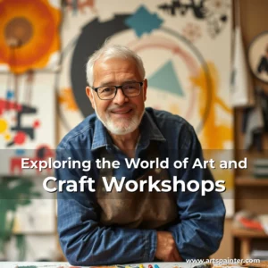 Artistic representation for Exploring the World of Art and Craft Workshops