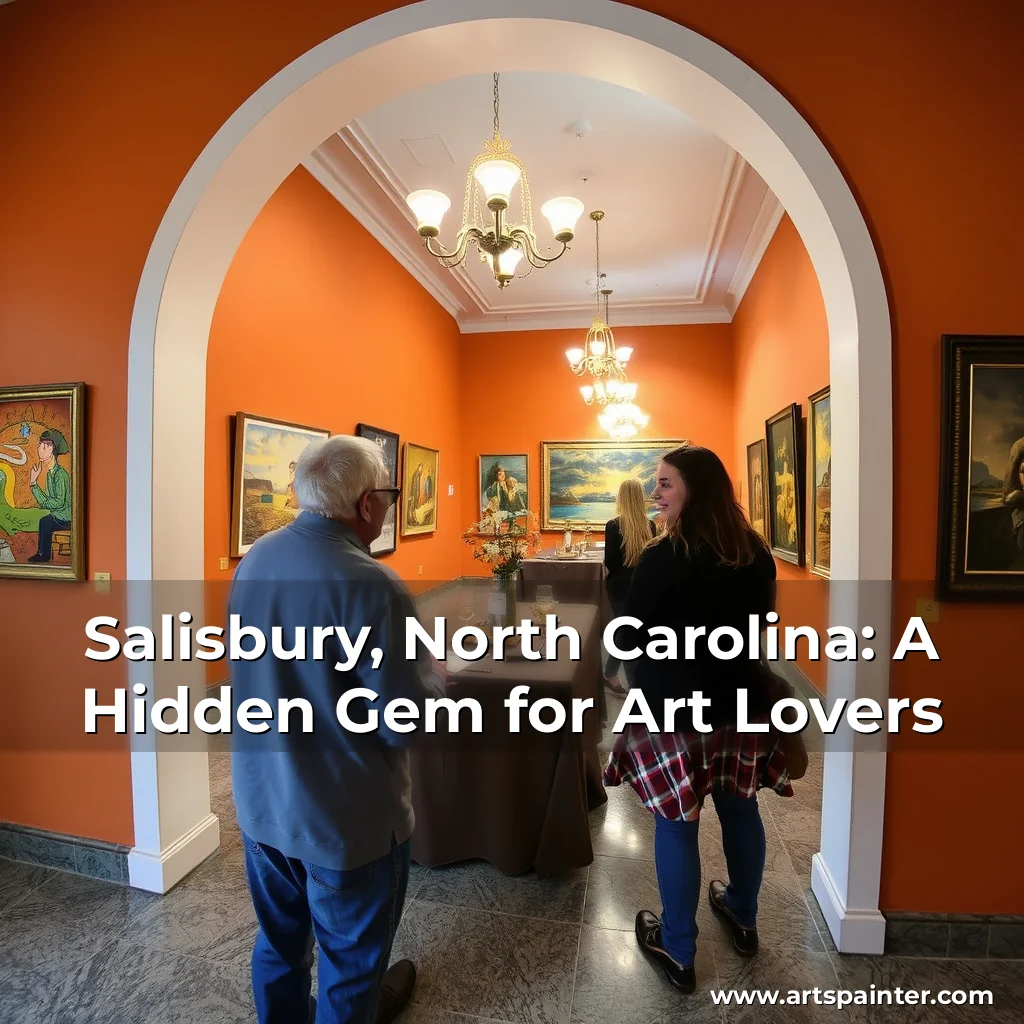 Read more about the article Salisbury, North Carolina: A Hidden Gem for Art Lovers
