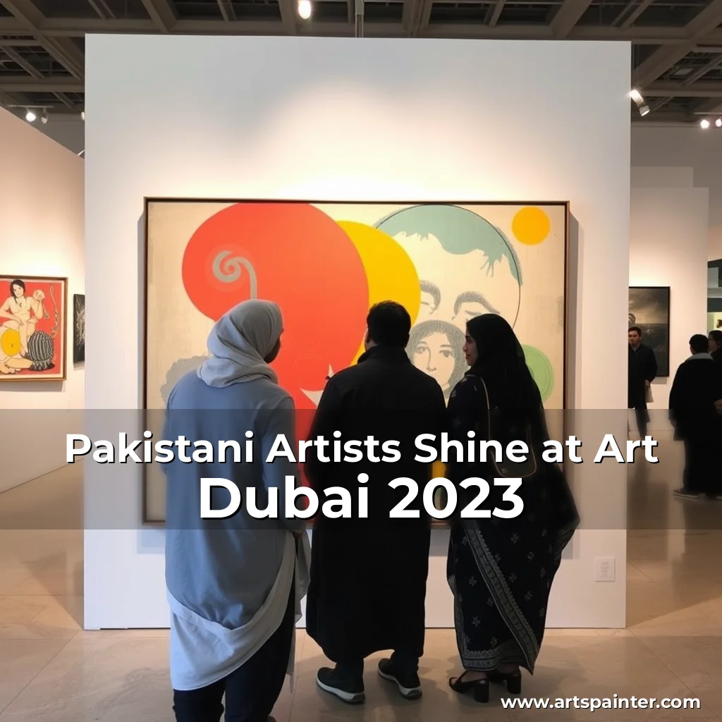 Read more about the article Pakistani Artists Shine at Art Dubai 2023