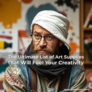 The Ultimate List of Art Supplies that Will Fuel Your Creativity