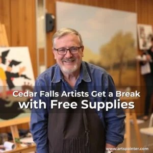 Cedar Falls Artists Get a Break with Free Supplies