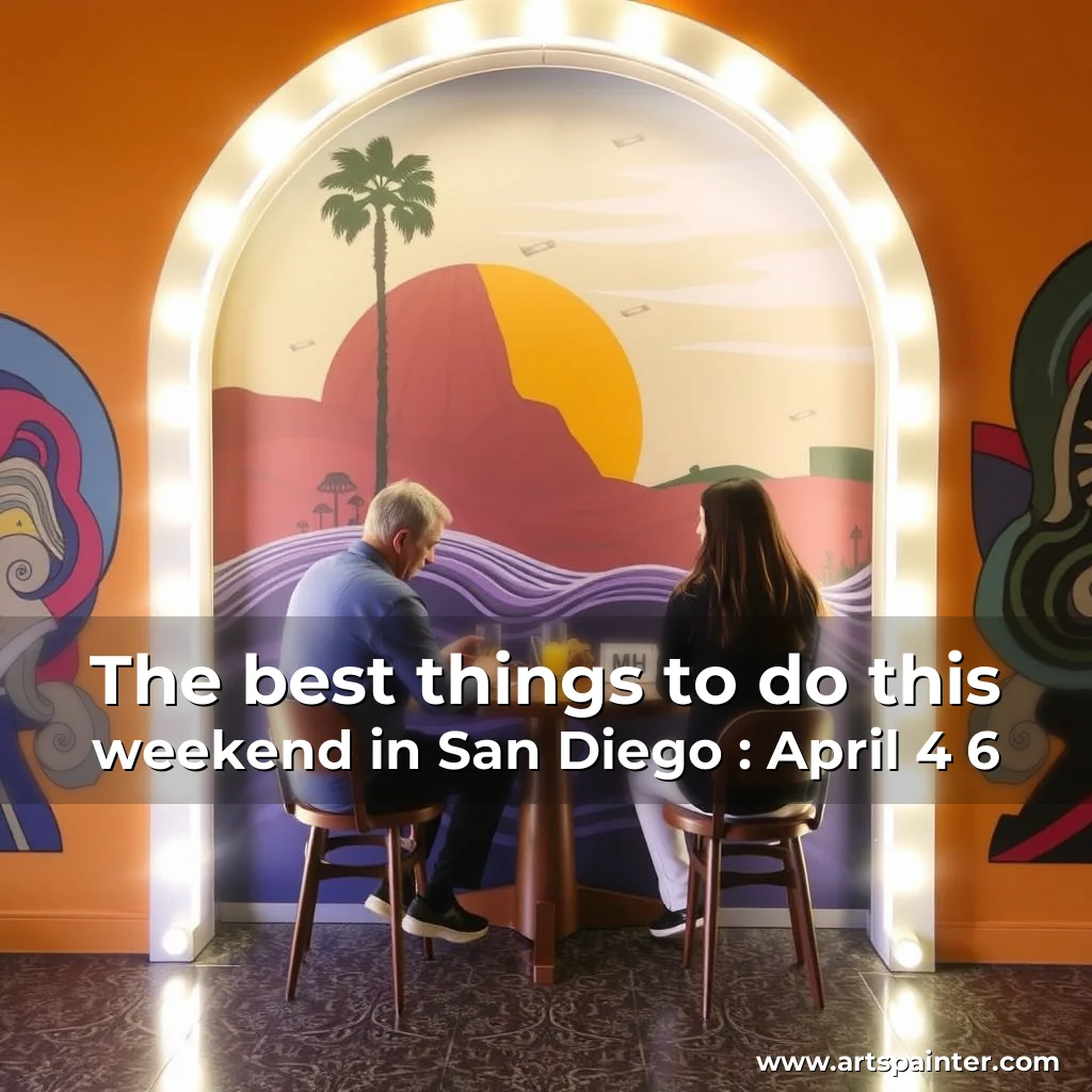 Read more about the article The best things to do this weekend in San Diego : April 4  6
