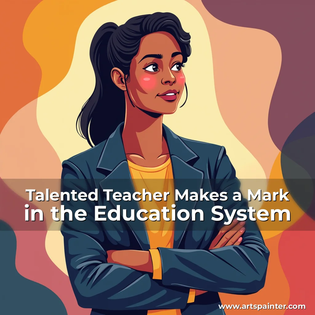Read more about the article Talented Teacher Makes a Mark in the Education System