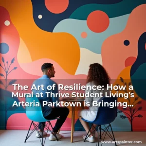 The Art of Resilience: How a Mural at Thrive Student Living’s Arteria Parktown is Bringing Beauty and Healing
