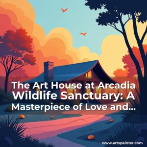 Artistic representation for The Art House at Arcadia Wildlife Sanctuary: A Masterpiece of Love and Dedication