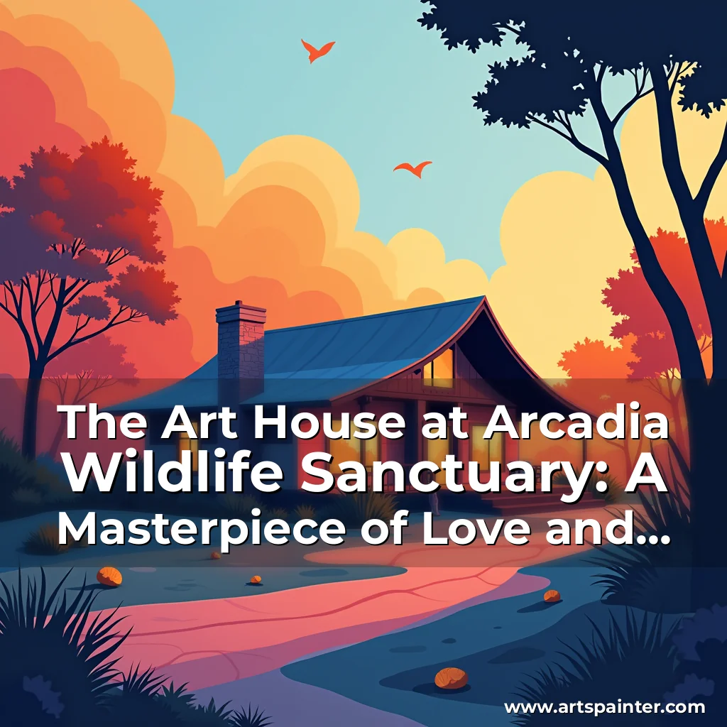 Read more about the article The Art House at Arcadia Wildlife Sanctuary: A Masterpiece of Love and Dedication