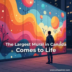 Artistic representation for The Largest Mural in Canada Comes to Life