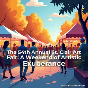 The 54th Annual St. Clair Art Fair: A Weekend of Artistic Exuberance