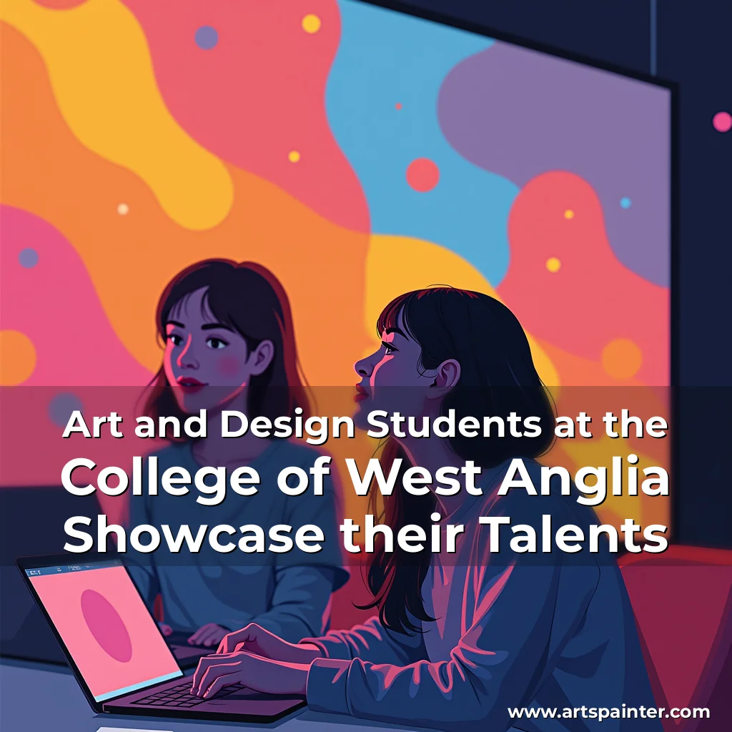 Read more about the article Art and Design Students at the College of West Anglia Showcase their Talents