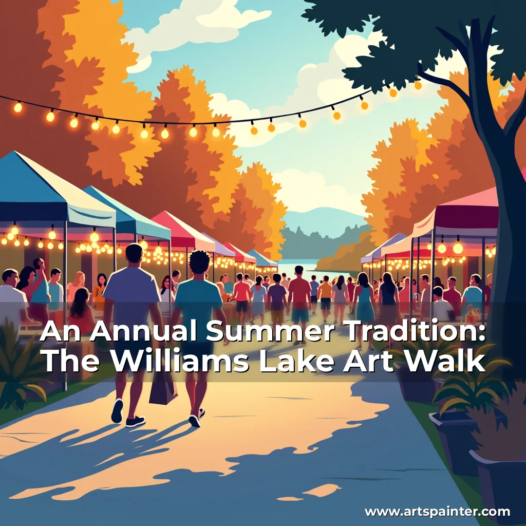 Read more about the article An Annual Summer Tradition: The Williams Lake Art Walk
