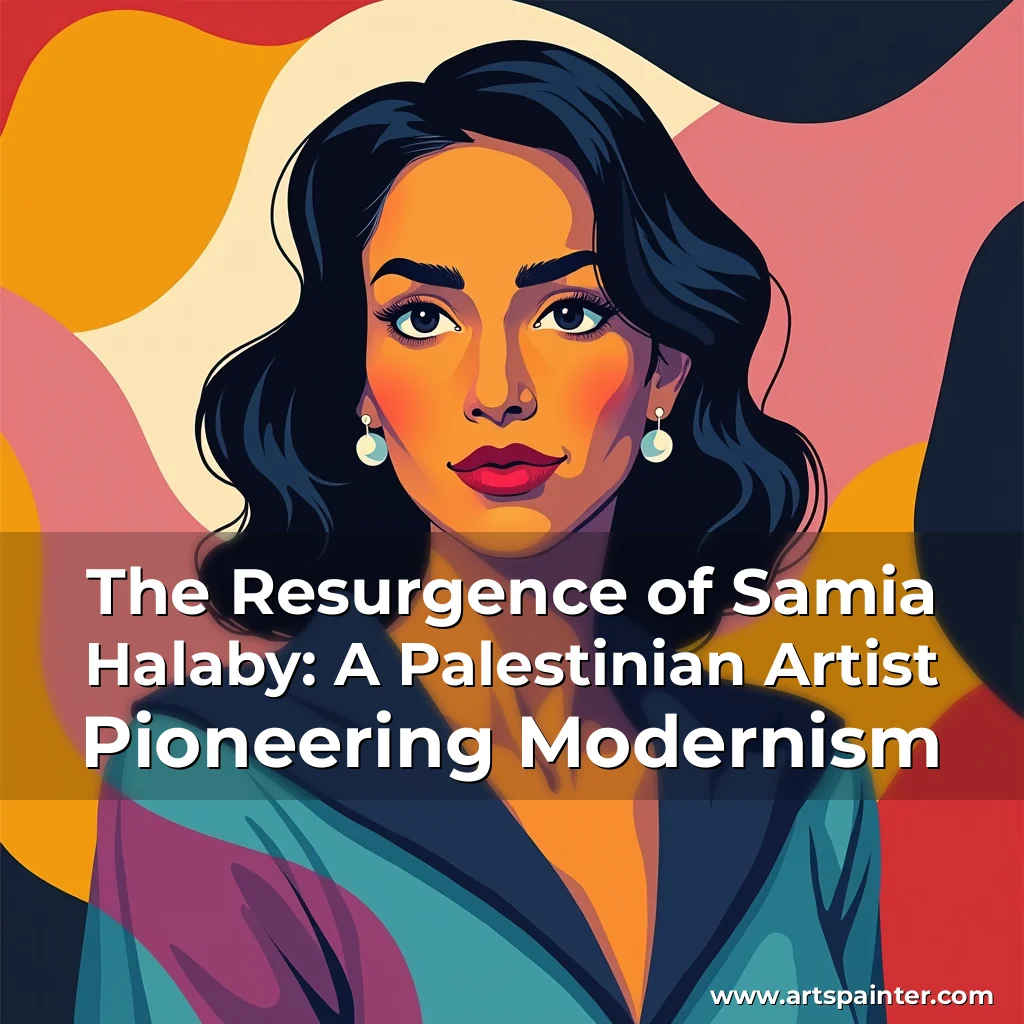 The Resurgence of Samia Halaby: A Palestinian Artist Pioneering Modernism
