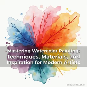 Mastering Watercolor Painting: Techniques, Materials, and Inspiration for Modern Artists