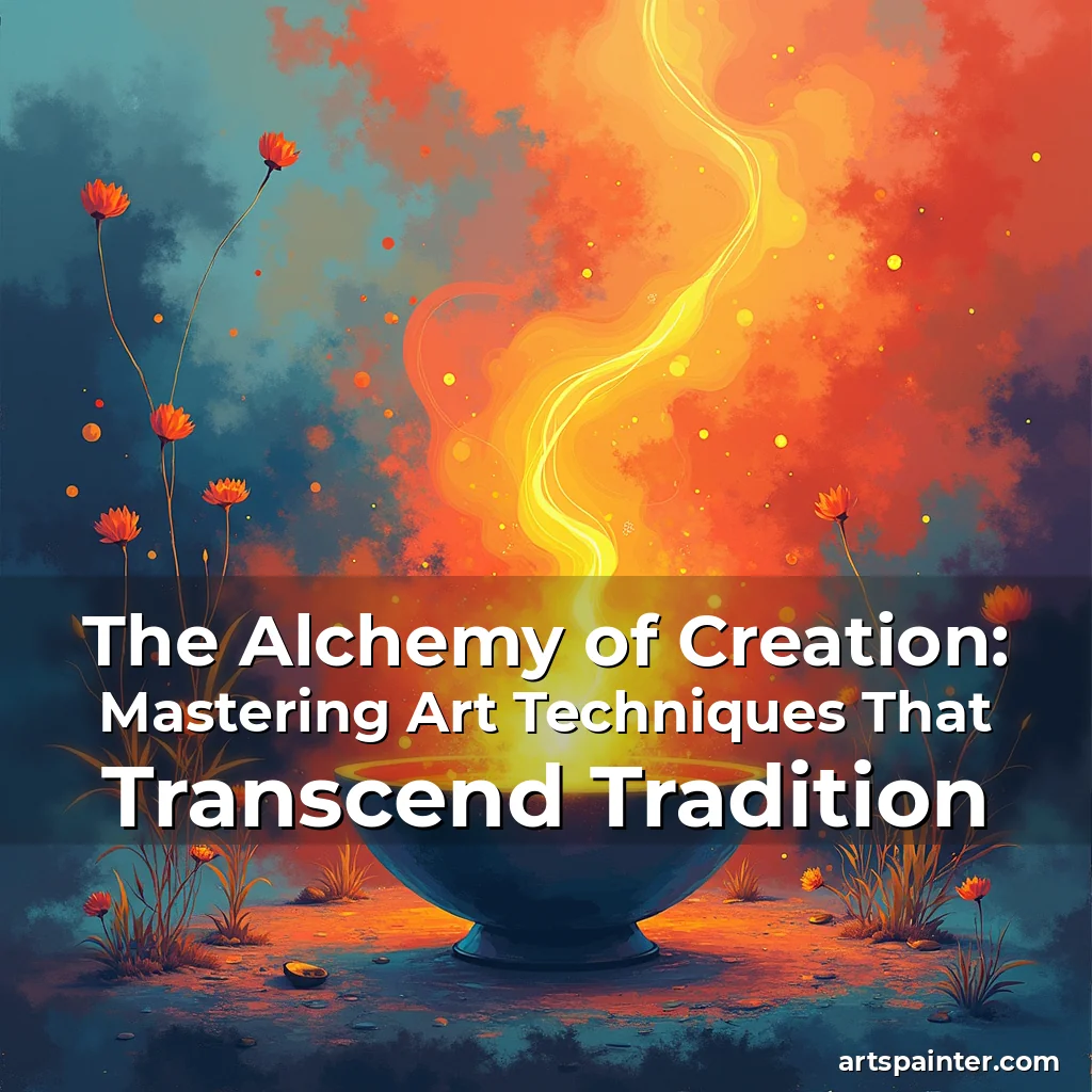 The Alchemy of Creation: Mastering Art Techniques That Transcend Tradition