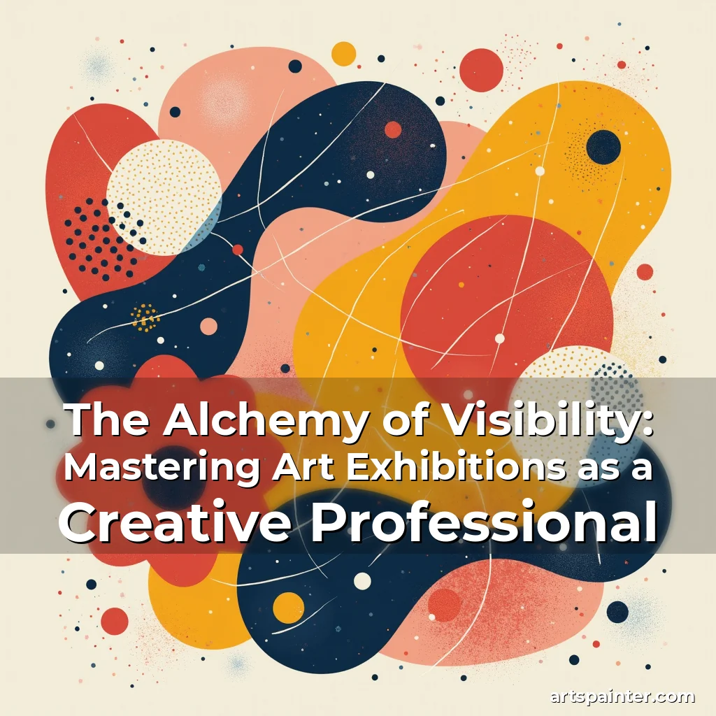 Read more about the article The Alchemy of Visibility: Mastering Art Exhibitions as a Creative Professional