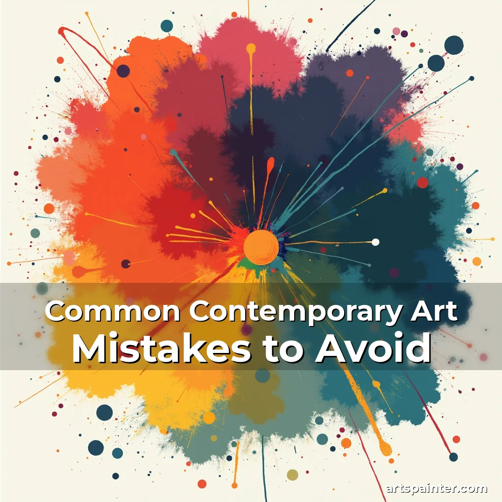 Common Contemporary Art Mistakes to Avoid