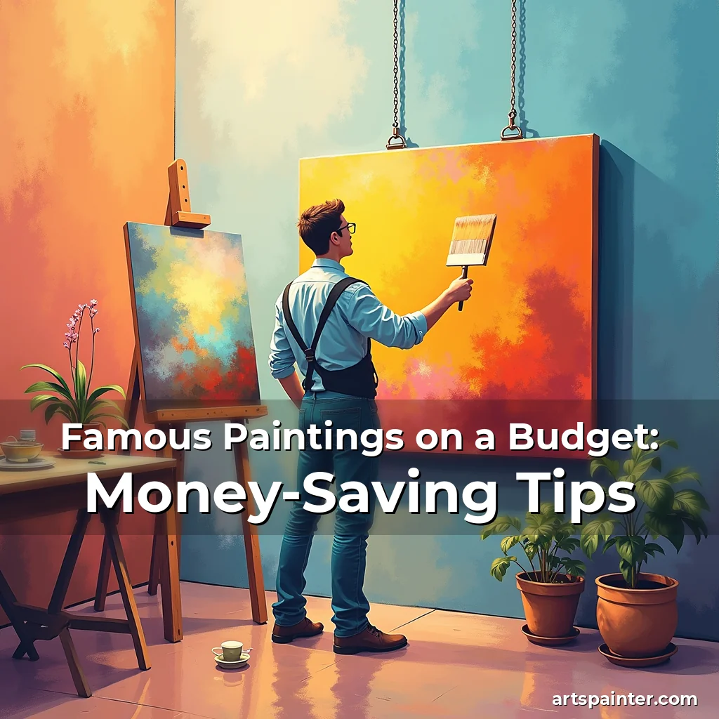 Famous Paintings on a Budget: Money-Saving Tips