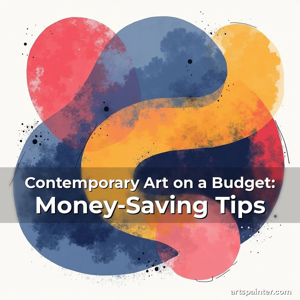 Contemporary Art on a Budget: Money-Saving Tips