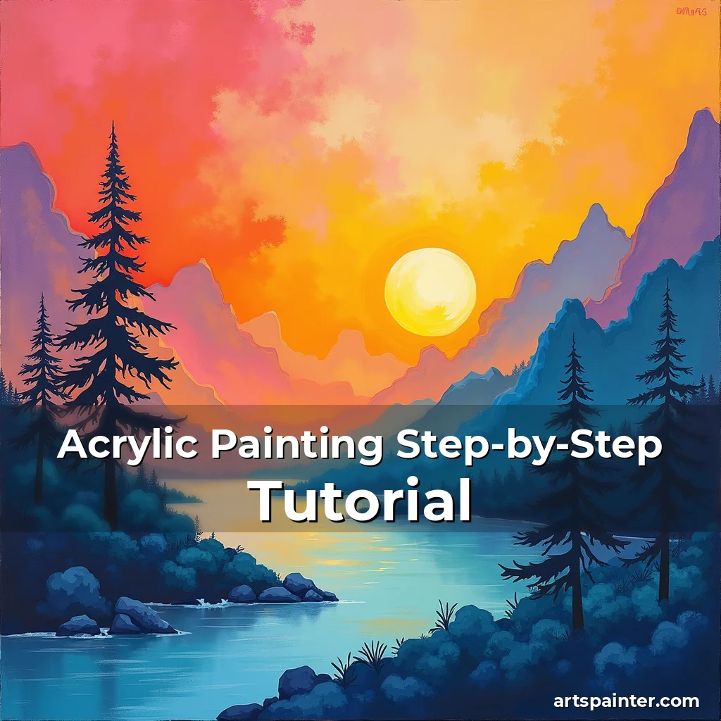 Acrylic Painting Step-by-Step Tutorial