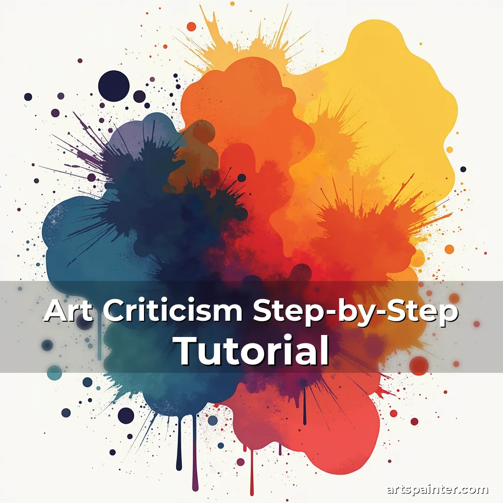 Art Criticism Step-by-Step Tutorial