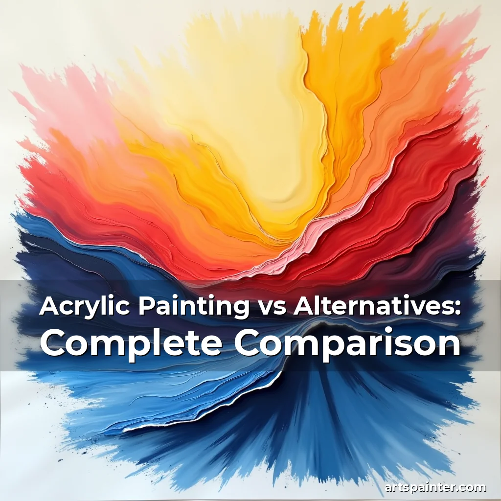 Acrylic Painting vs Alternatives: Complete Comparison