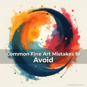 Common Fine Art Mistakes to Avoid