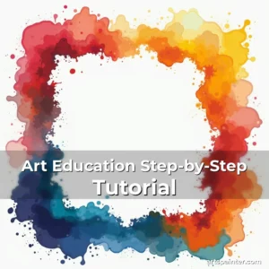 Artistic representation for Art Education Step-by-Step Tutorial