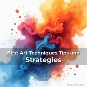 Best Art Techniques Tips and Strategies