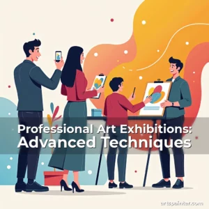 Artistic representation for Professional Art Exhibitions: Advanced Techniques