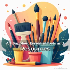 Artistic representation for Art Supplies: Essential Tools and Resources