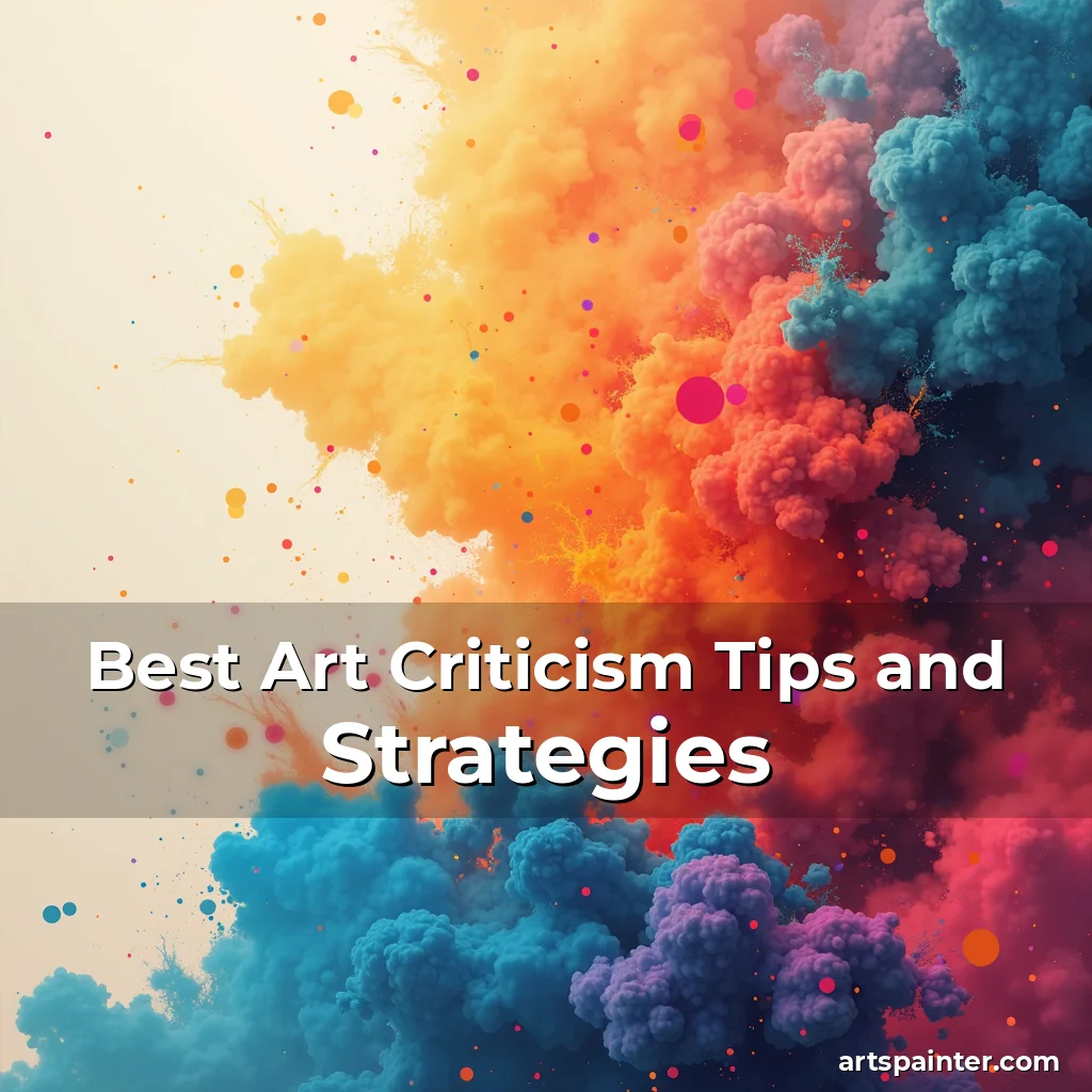 Best Art Criticism Tips and Strategies