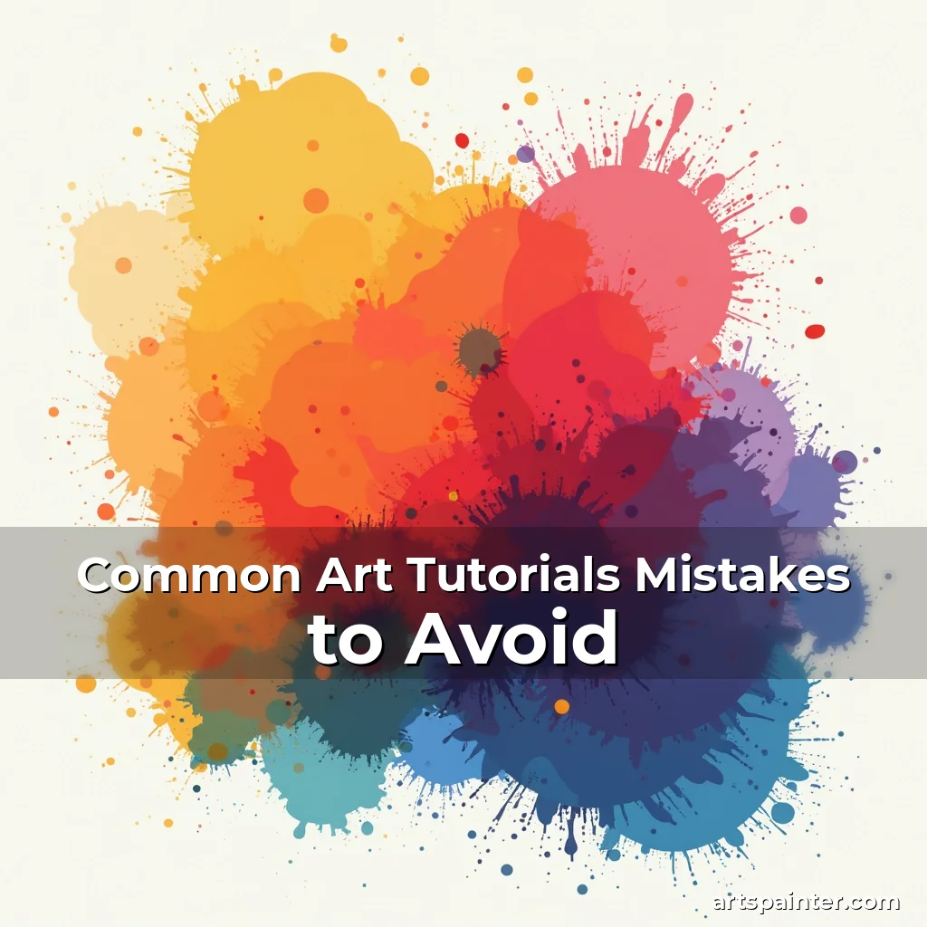 Common Art Tutorials Mistakes to Avoid